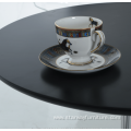 Modern outdoor top brushed aluminum bar table